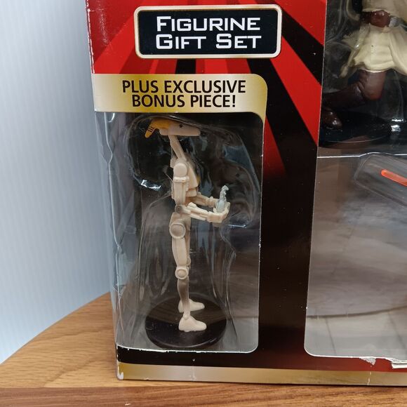 Star Wars Episode 1 Figurine Gift Set Darth Maul, Obi-Wan Kenobi, Qui-Gon Jinn.. - Picture 3 of 5